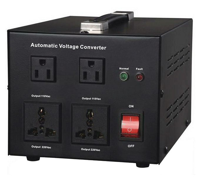 Automatic voltage converter