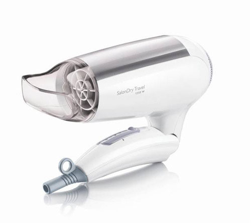 Travel hair dryer